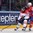 MINSK, BELARUS - MAY 20: Canada's Joel Ward #42 stickhandles the puck with Norway's Jonas Holos #6 chasing during preliminary round action at the 2014 IIHF Ice Hockey World Championship. (Photo by Richard Wolowicz/HHOF-IIHF Images)

